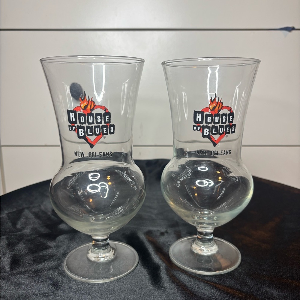 House of Blues New Orleans Cocktail Glasses